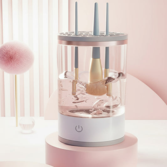 Smart Electric Makeup Brush Cleaner – Quick Cleaning Device for Beauty Tools