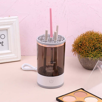 Smart Electric Makeup Brush Cleaner – Quick Cleaning Device for Beauty Tools