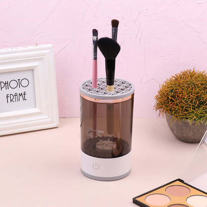 Smart Electric Makeup Brush Cleaner – Quick Cleaning Device for Beauty Tools